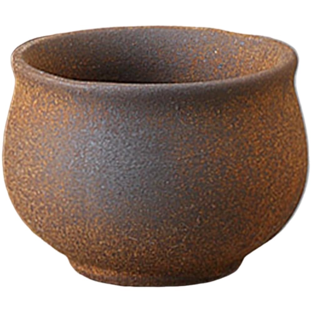 Sake Tokkuri and Ochoko x Nanbanbuki Tokkuri Tokkuri and Sake Cup Set Mino Ware Ale-net Set, Set, 8.8 H14cm, Approx. 380cc, (Large), (2), Ceramic,