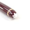 Great MONTBLANC Fountain Pen Meisterstck Classic Logo Engraved White Star 14K Used