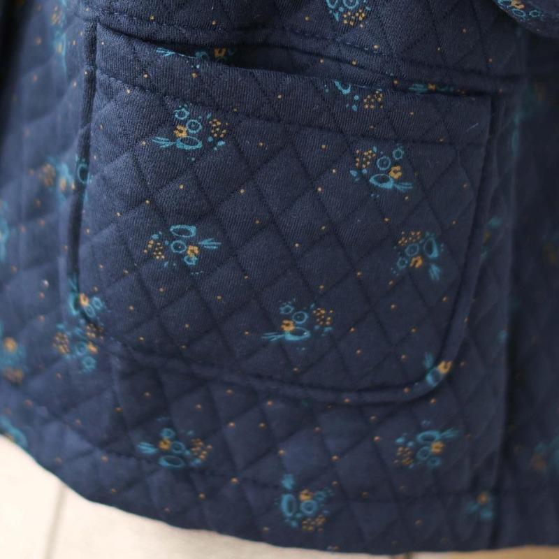 Round Neck Button-down Long-sleeved Cardigan Jacket with Printed Contrasting Colors Fashionable Casual Loose Top for Women