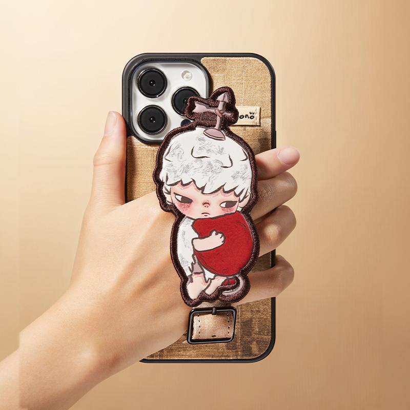 New POP MART Hirono Ono Mute Drama Collection, Webbing Phone Case For IPhone 13 Pro Ma Trend Based Products 1230317005