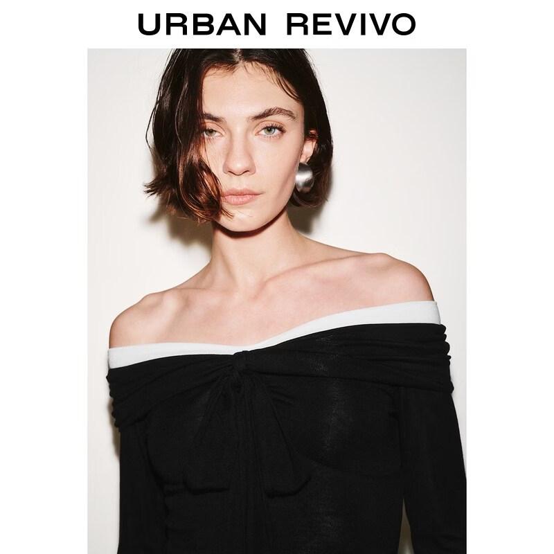 UR2026 Women's Tie-Up Short Slim T-Shirt