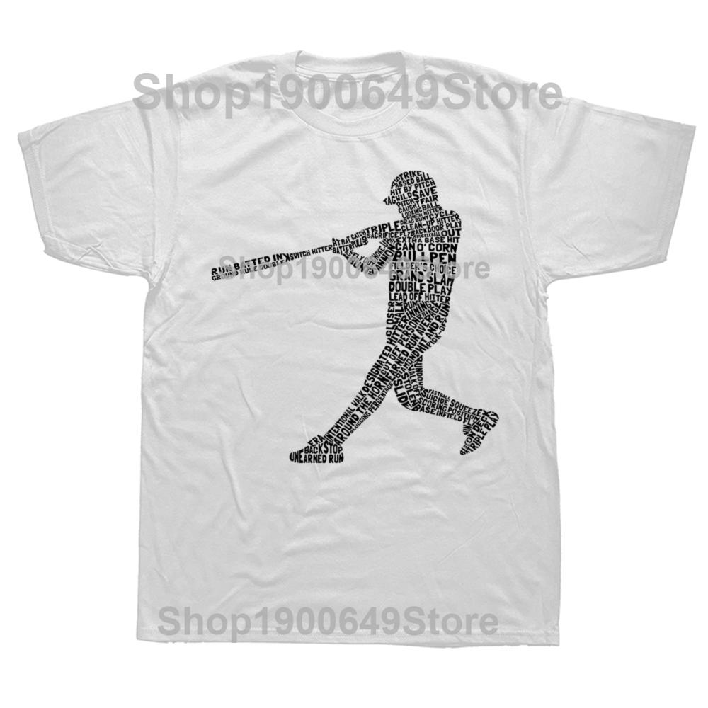Funny Baseball Softball Player Sports T Shirt Tee Tops Round Neck ShortSleeve Fashion Tshirt Clothing Casual Basic Tshirts