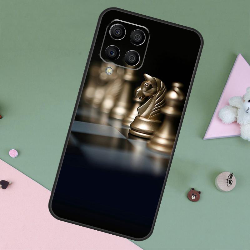Schachfiguren Für Samsung Galaxy M11 M21 M31 M12 M13 M14 M15 M35 M34 M54 M33 M53 M32 M52 M06 M16 M55 Hülle
