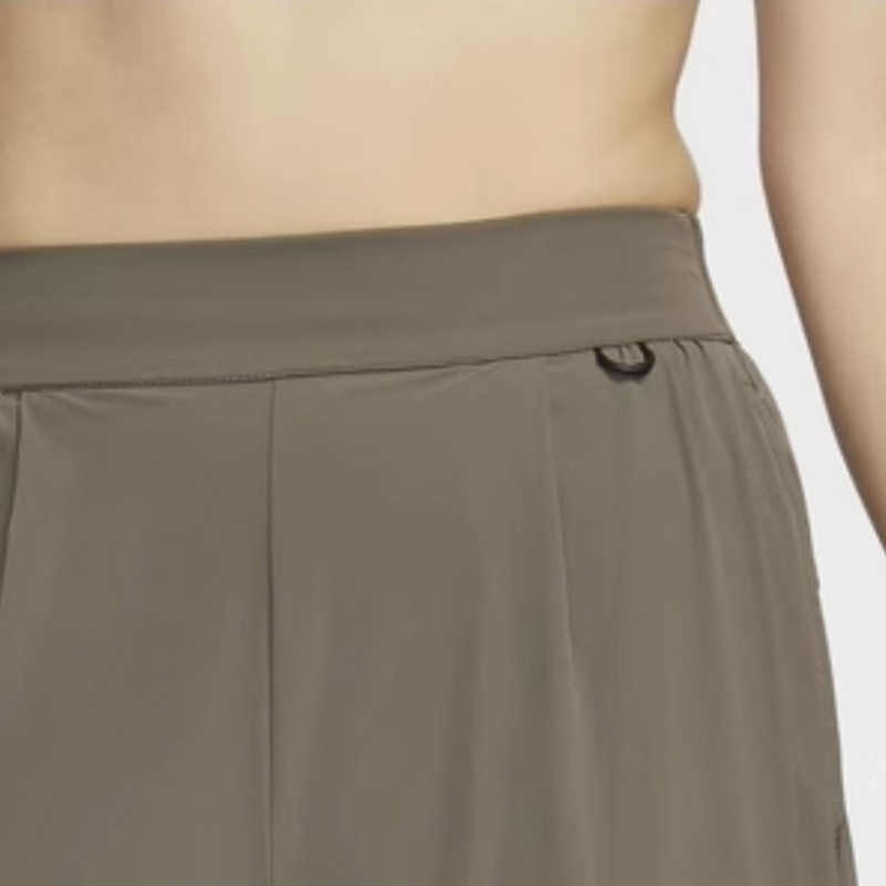 New Nike Dri Fit Casual Pants Women's Ore Gray HQ0236-004