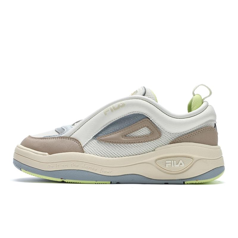 Fila Vitality Colorful Durable Low-Top Skate Shoes Women Sneakers Off-White Cuban-Sand F12W432202FBG