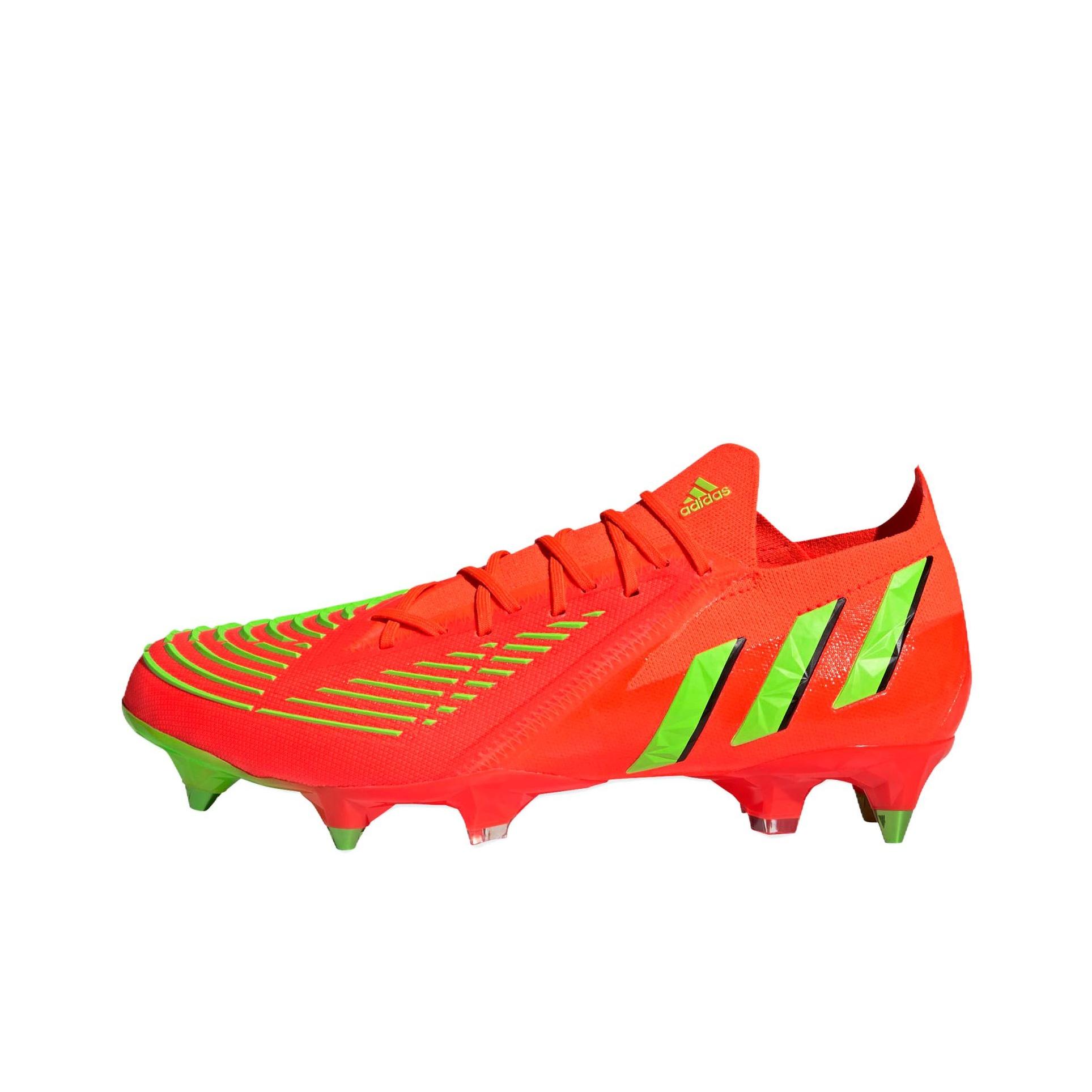 

Adidas Predator Edge.1 Low SG Game Data Pack Unisex Sneakers Solar-Red Team-Solar-Green Core-Black GW1010 42⅔
