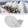 Fydun Boat Motor Trim Tab Anode, Aluminum Alloy 822157T2 Trim Tab Anode Replacemet for Mariner 25‑50 2 4 Stroke