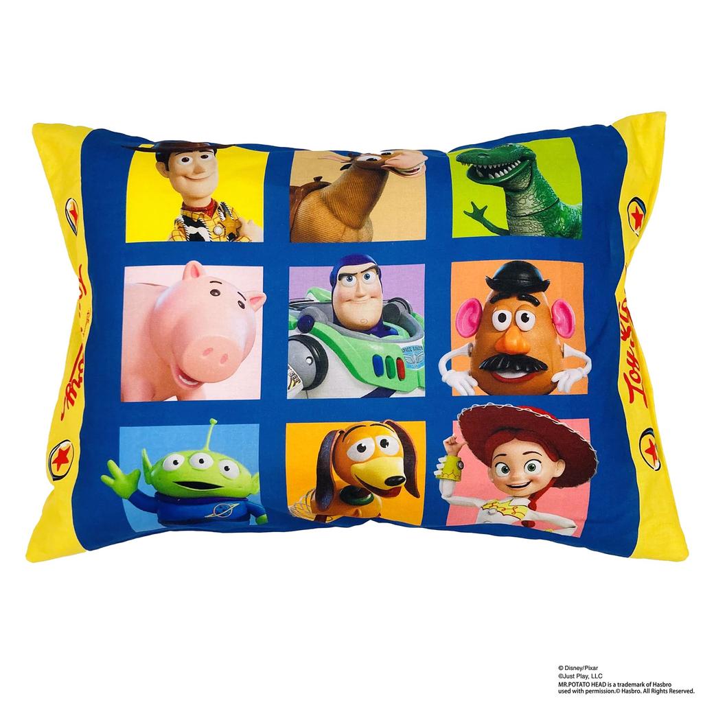 MORIPiLO Morishita Pillow Cover Toy Story 40x30cm Washable Disney Pixar Character Goods Navy 4621222 Children's Approx.