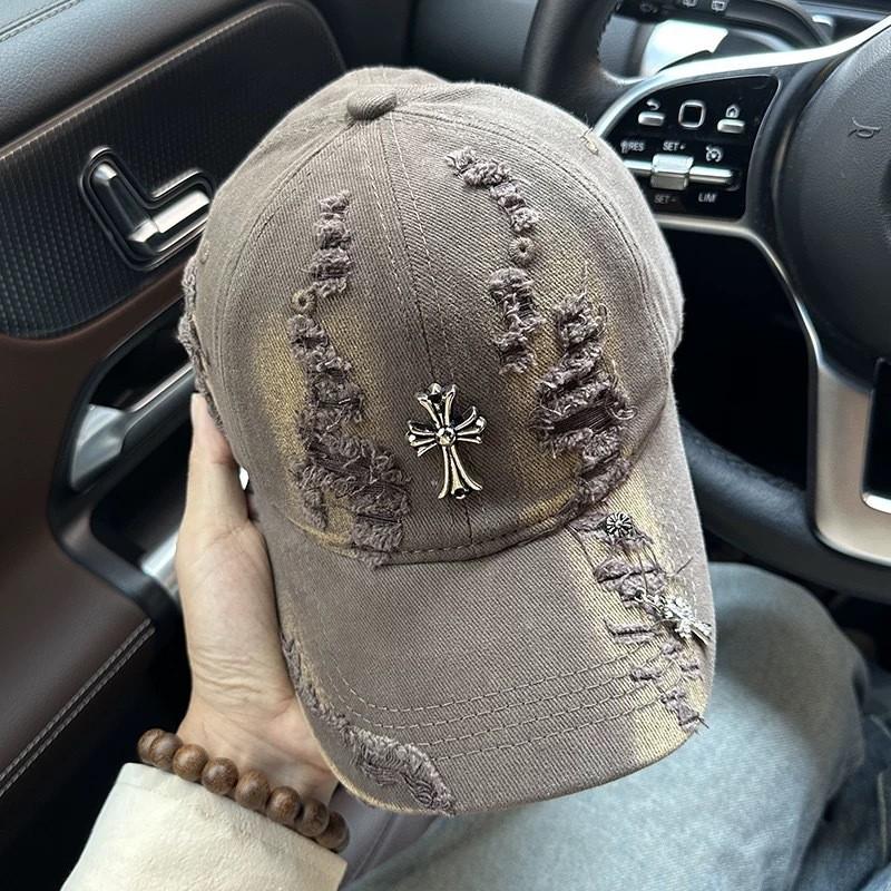 Casual Cross Embroidered Baseball Cap With Adjustable Fit For Men And Women