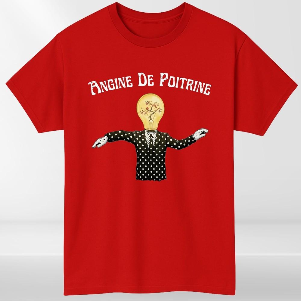 Angine De Poitrine Abstract Art TShirt Geometric Polka Dot Graphic T Shirt UK S
