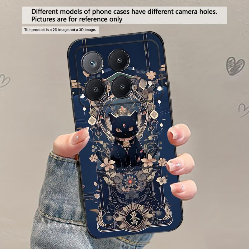 Fantasy Lucky Cat Blue For Xiaomi Poco X7 M7 Pro 5G M5 X4Pro 6 4G C65 75 F6 F5 X6 5 7 X5 F7 Ultra M5S 4Pro 5G soft phone case
