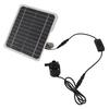 50W Solarbetriebene Wasserpumpe Solarpanel-Kit 24-Stunden-Betrieb Solarpanel-Wasserbrunnen-Pumpen-Kit