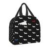 Just A Girl Who Loves Yorkies Thermal Insulated Lunch Bag Yorkshire Terrier Resuable Lunch Container Multifunction Food Box