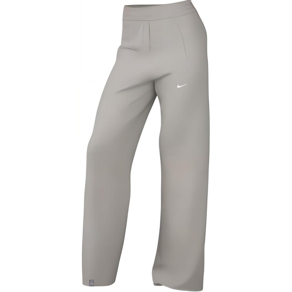 Nike Nsw Cllctn Rpl Zip Pant Otg Simple Brand Logo Comfortable Straight Leg Casual Pants Women Pants Light-Gray FV7545-014