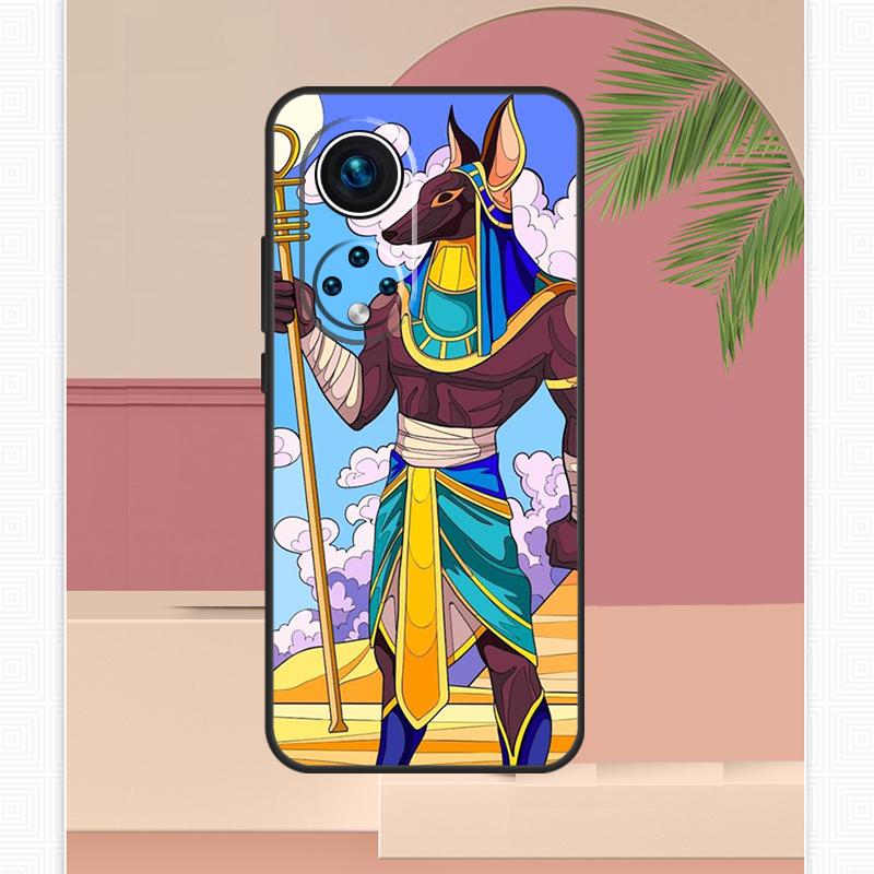 Egypt Nefertiti Anubis Ankh Case For Honor Magic 5 6 7 8 Pro Honor X9c X9b X9a X8b X8a X8c 50 70 90 400 200 Lite Cover