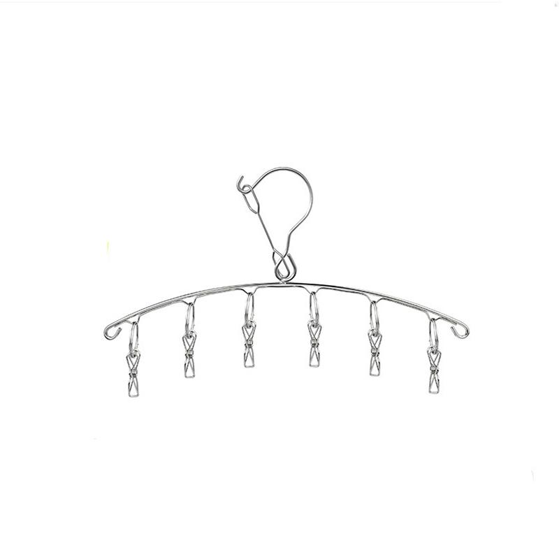 

Стойка для носков из цельной нержавеющей стали Arc 6 Clip, сушилка для носков, зажим для носков