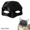 Schwarze Fledermaus-Katzen-Rächermaske, süße Fledermausmaske, cooles Superheldenspielzeug, Katzen-Fledermausmaske für Katzen und Hunde, Make-up-Maske, Partyzubehör