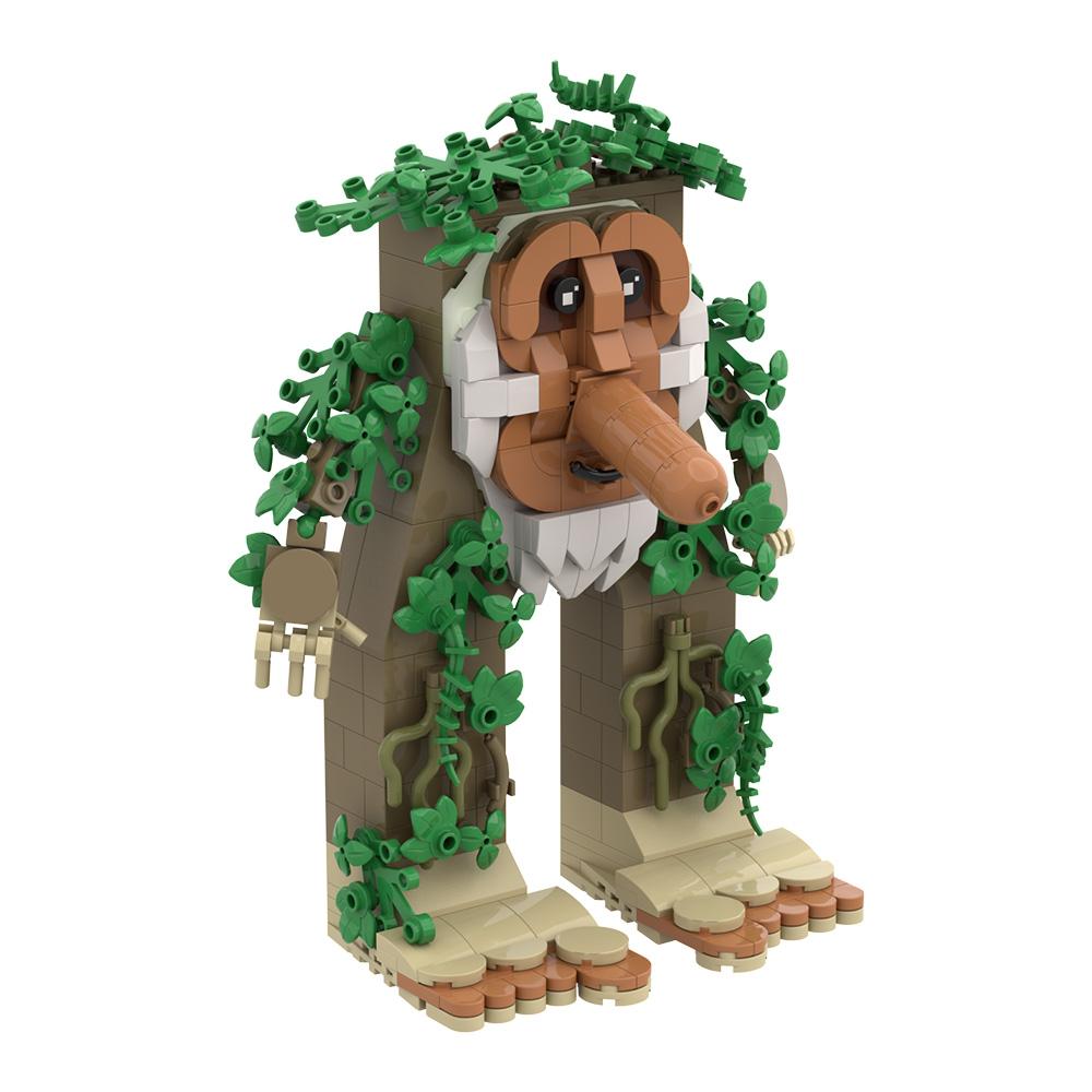 Gobricks Moc AI Brainrot Animals Series Buliding Blocks Kit Abstract Amusing Parody Hybrid Prototype Modular Design Toys Bricks