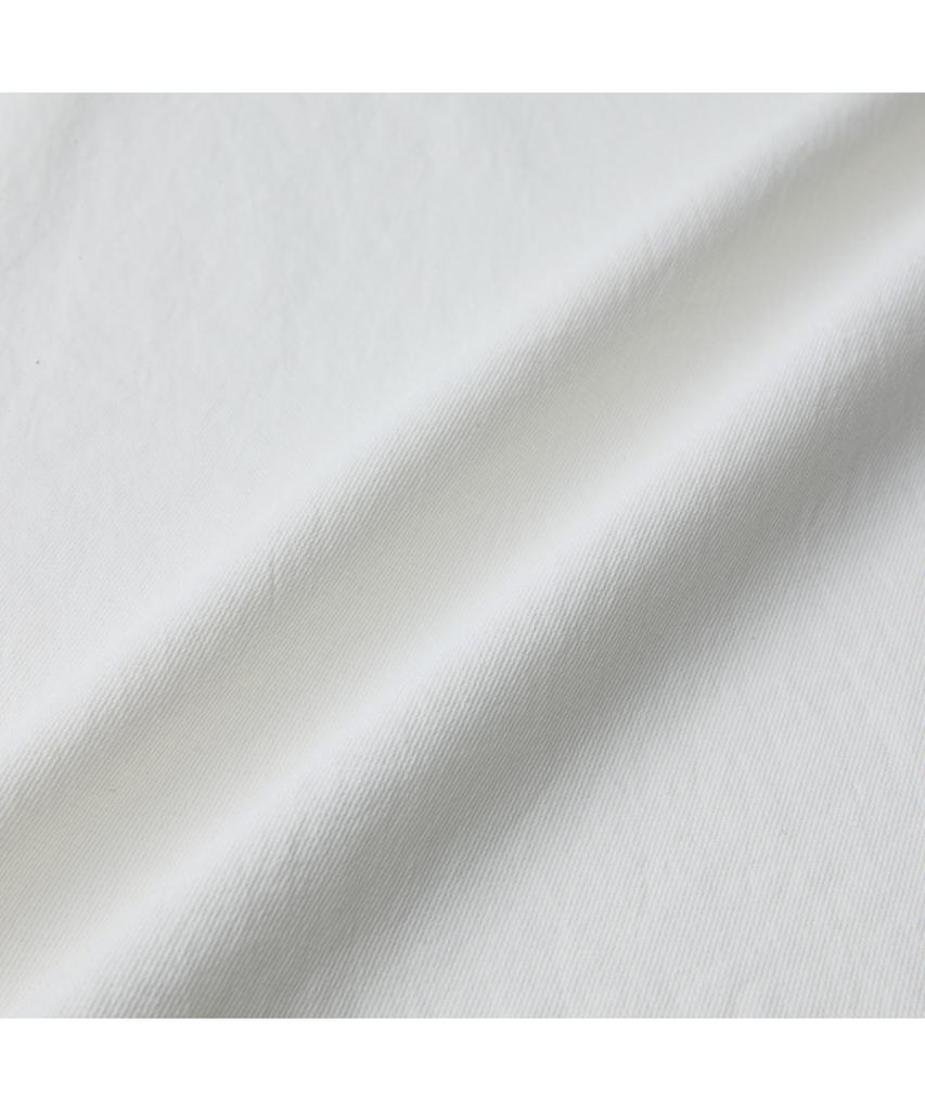 Keoseuuteommellou White Woven T-Shirt Cwtas26212Whx