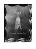 Peruvian Hairless Dog – Crystal with a Picture of a Dog, Glass Statuette with a Picture |