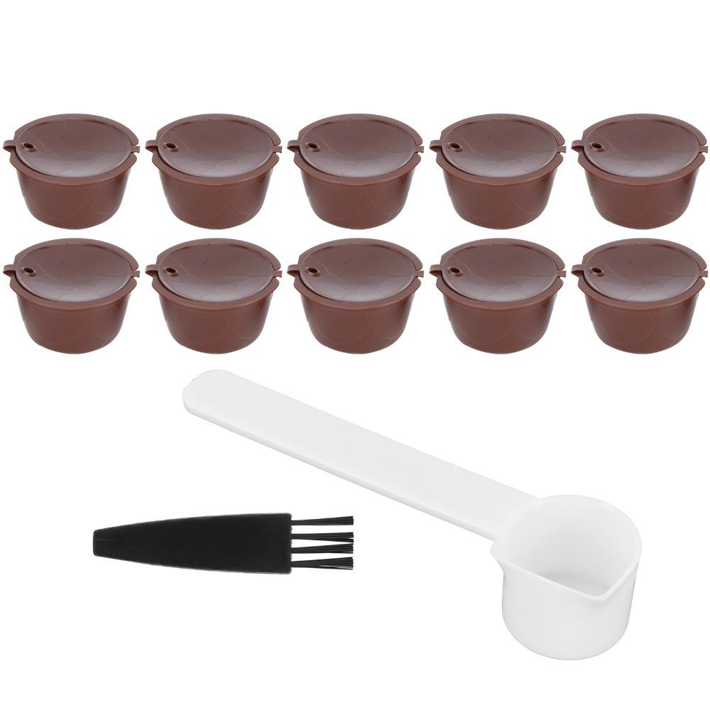 Reusable Design Refillable Coffee Filter Pods Coffee Capsule Filter Kit Home Use