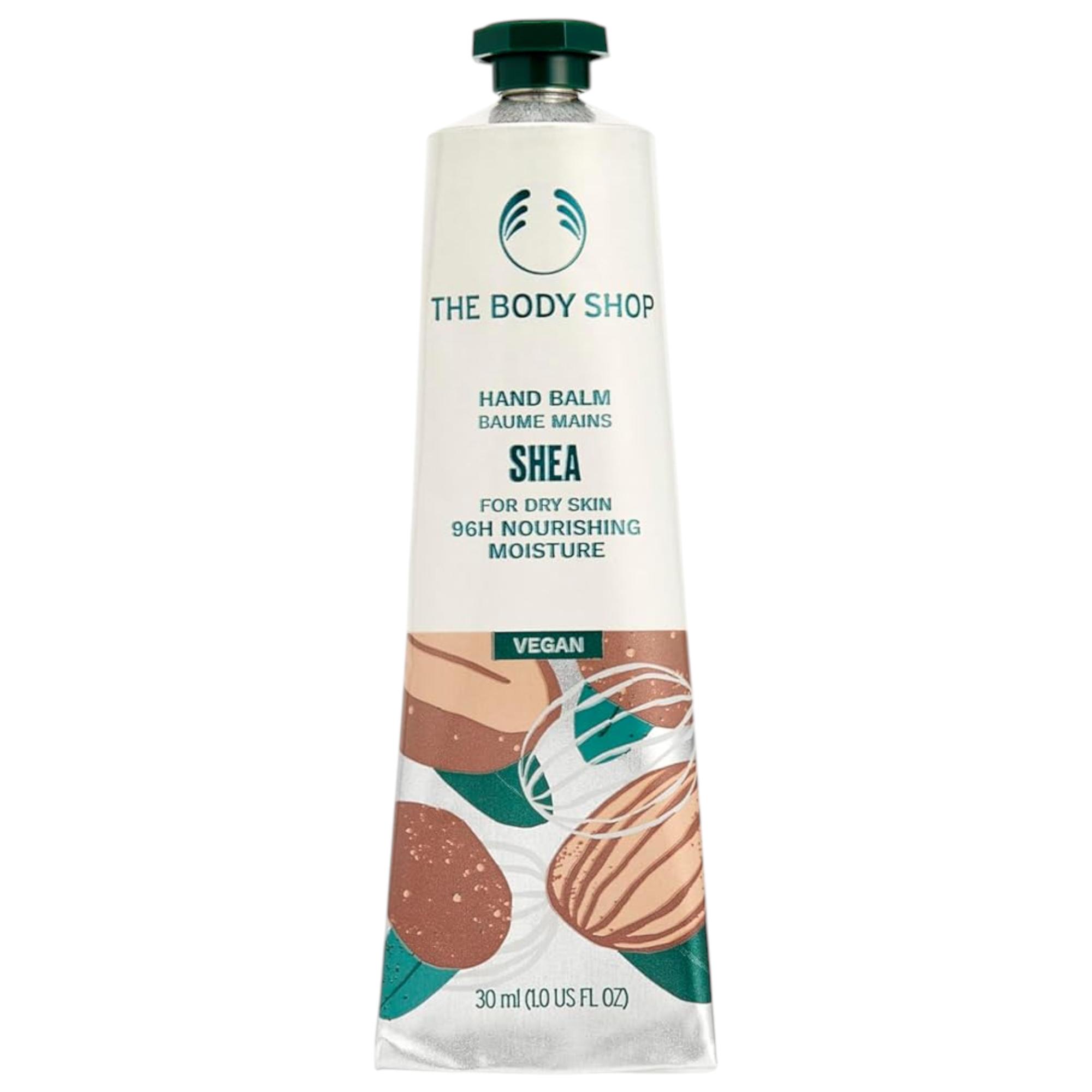 The Body Shop Крем для рук с маслом ши 30 мл Легкий Нежирный Ежедневный увлажняющий крем для мягких гладких рук с ореховым ароматом