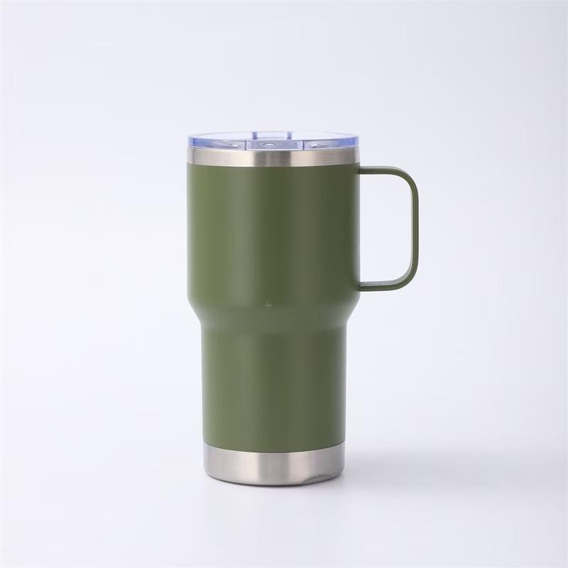 Multi-color Multi-Capacity Stainless Steel Vacuum Insulated Car Cups Leak-Proof Custom Logo Printing Available for Presents Home