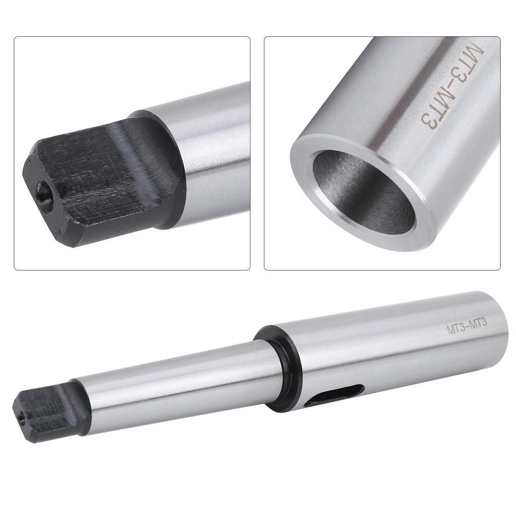 Morse Taper Drill Sleeve Lengthening Reducing Adapter CNC Lathe Fixture Parts MT3‑MT3