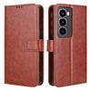 For itel City 100 4G Case Crazy Horse Texture PU Leather Phone Wallet Cover