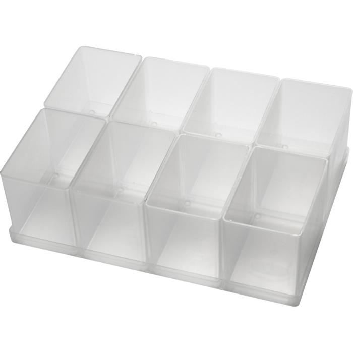 Godets transparents - RAACO - réf 13415 - PP - Mixte - Non personnalisable