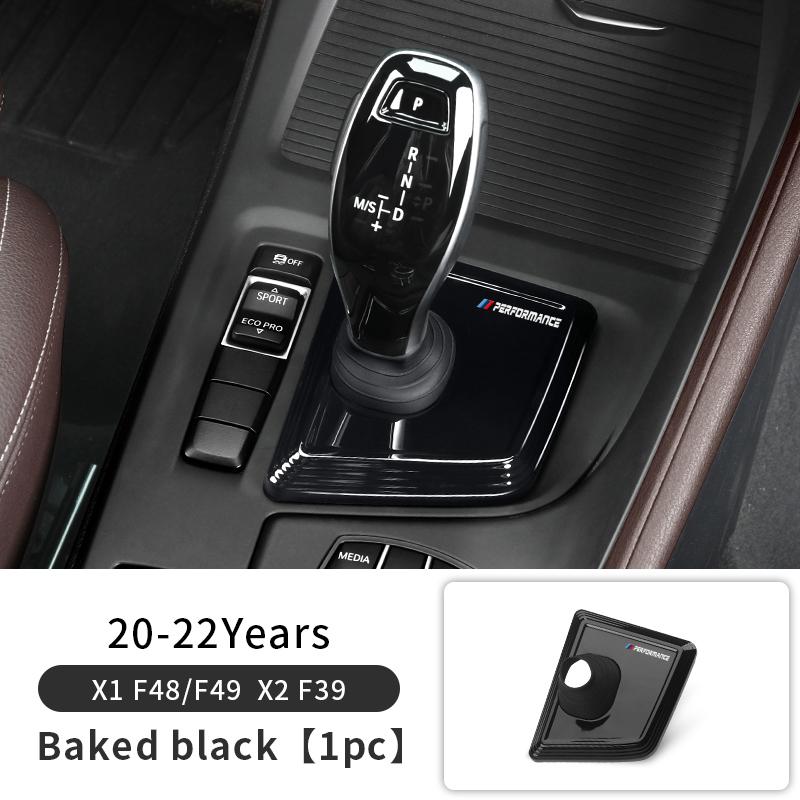

2025 Горячая для BMW X1 X2 F48 F39 Carbon Black Автомобильная Панель Переключения Передач Накладка Ручка Рычага Переключения Передач Чехол Автомобильный Декор Салона Аксес