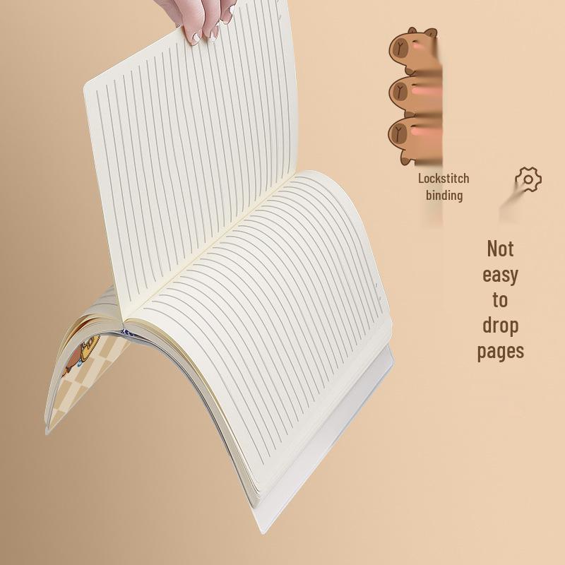 High-Value A5 Student Office Notebook with Thickened Personalized Plastic Cover