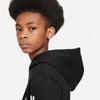 Jordan Felpa sportiva con logo stampato Felpe per bambini Nera HA2577-023