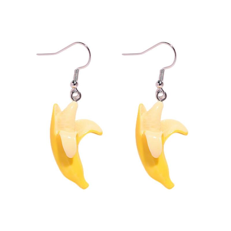 1 Paio Orecchini a Goccia in Resina Fatti a Mano Carini per Donne Ragazze Divertenti Animali Cartoni Animati Coniglio Anatra Piercing Orecchio Gioielli Regalo