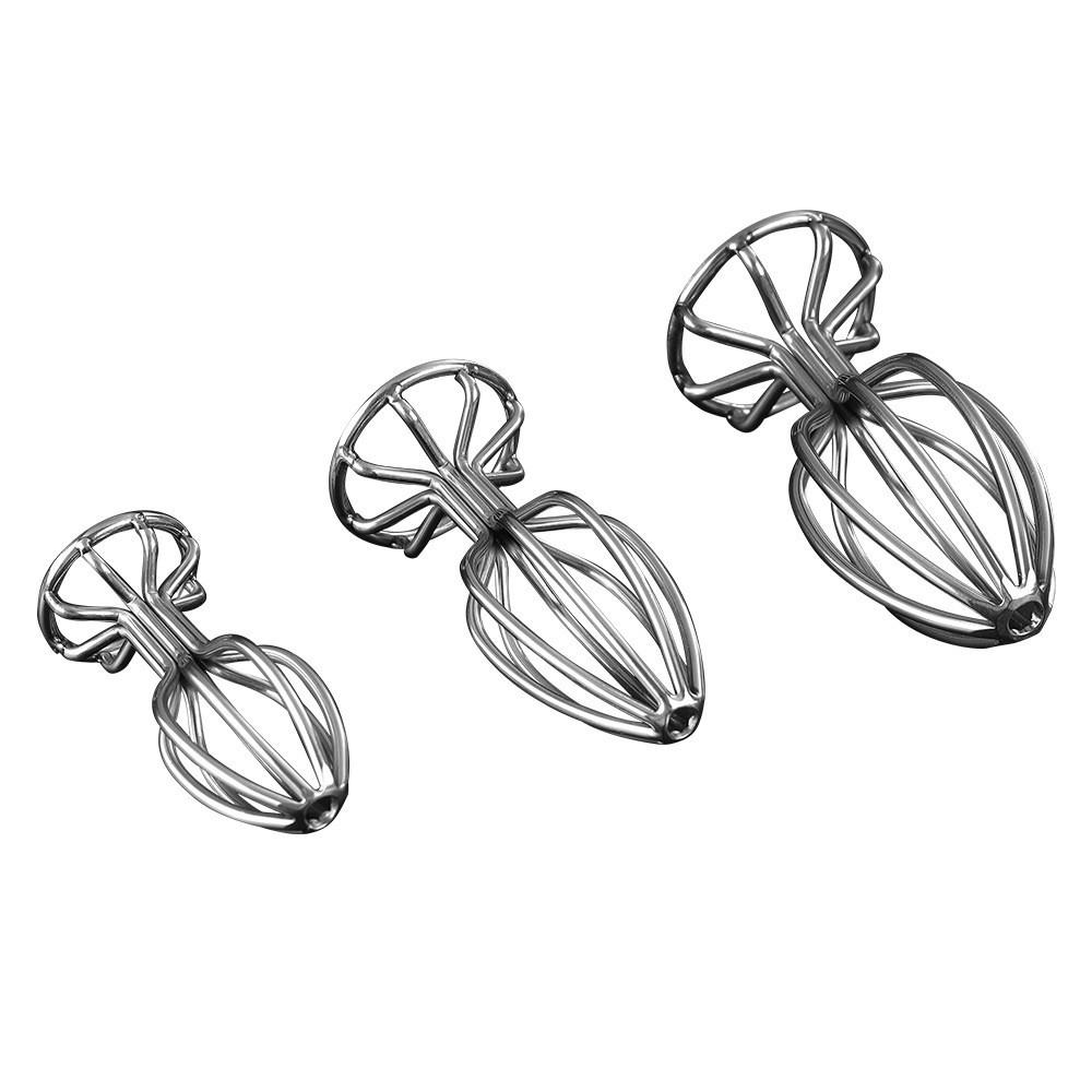SM Metal Sexy round Bottom Hollow out Butt Plug Back Court Anal Expansion Flirting Training out Alternative Adult Supplies