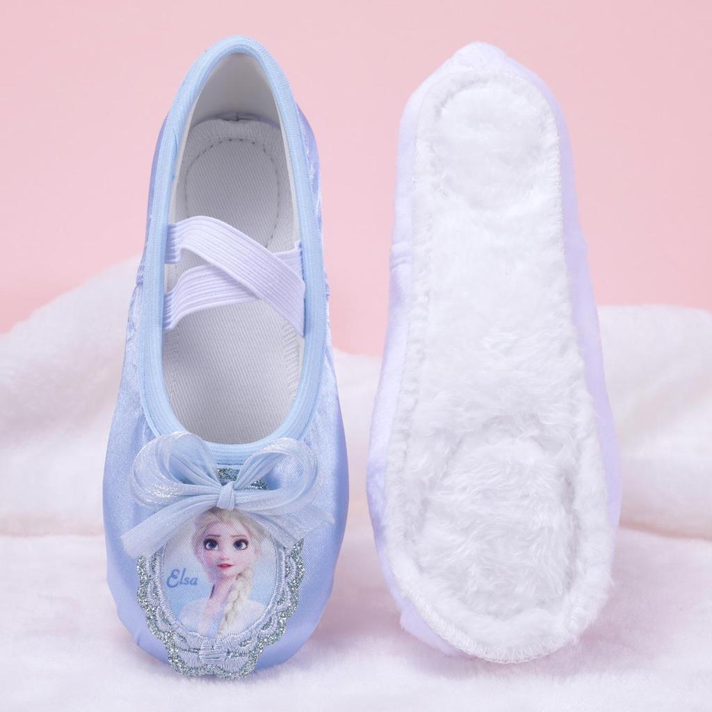 Blaue Katzenpfote Ballett-Tanzschuhe für kleine Mädchen - Stil 8119