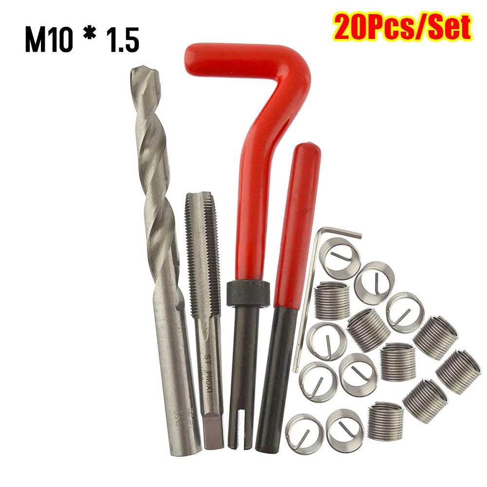 30Pcs/Set M5 M6 M8 M10 Helicoil Car Pro Coil Tool Screw Thread Inserts  Auto Car Accessory