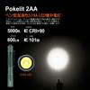 ACEBEAM Pokelit 2AA Nichia 519A High Color Daylight 600 Small Compatible with AA IP68 Practical Light Up To Stable LED Disaster Handy Daily Carry