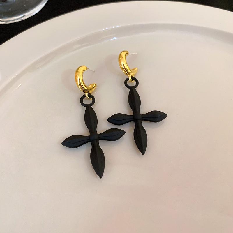 GemChic Women's Earrings Fashion Ear Stud Needle Embed Zircon Imitation Pearl Geometric Earrings Versatile Birthday Christmas Jewelry Gift