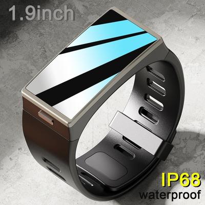IP68 Wasserdichte Intelligente Uhr Männer Frauen 1,9 Zoll 170*320 Bildschirm SmartWatch Sport Herzfrequenz Blutdruck Band