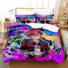 Arcane Anime JinX 3D Bed Linen Set Duvet Cover Set Twin Full Queen King Size Bedding Set Comforter Bedding Sets Arcane Bed Linen