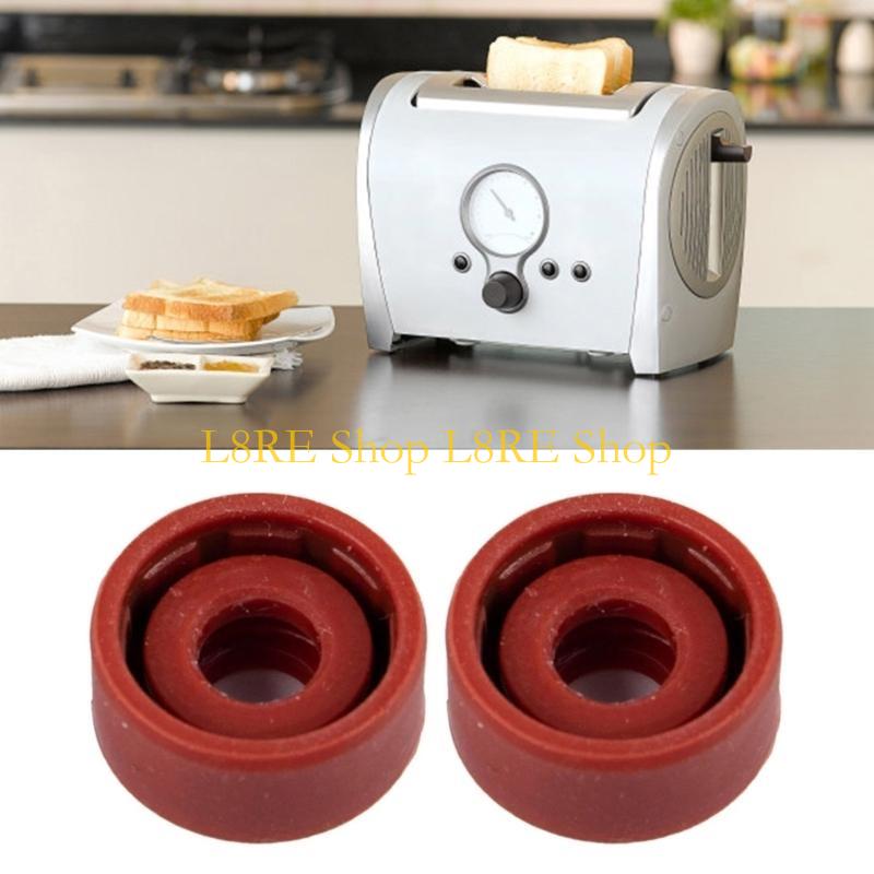 L8RE 2PCS Plastic Bread Machine Seal Rings Oil Seals High Temperature Resistant