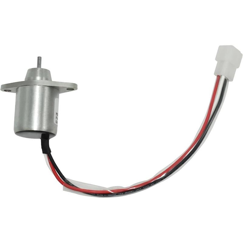 1503ES-12K5SUC5S 118400-61950 Fuel Shut Down Solenoid Compatible with Yanmar 2V78 2V750