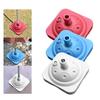 Base per Ombrellone Riempibile d'Acqua Base per Ombrellone da Giardino Quadrata Stabile Supporto per Ombrellone Ombrellone