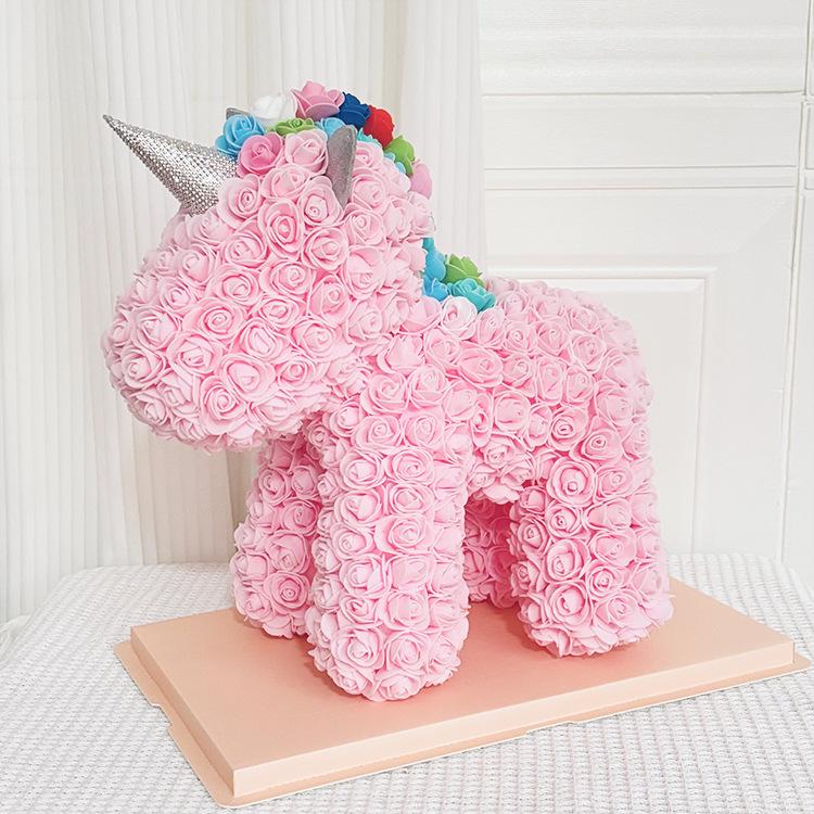 Rose Bear: Preserved Flower Gift for Girlfriend - Perfect for Birthdays, Valentine's, and Proposals