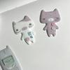 Cartoon Cat Hair Clips Y2K Lovely Polka Dot Hair Accessories  for School Wear and Gifts