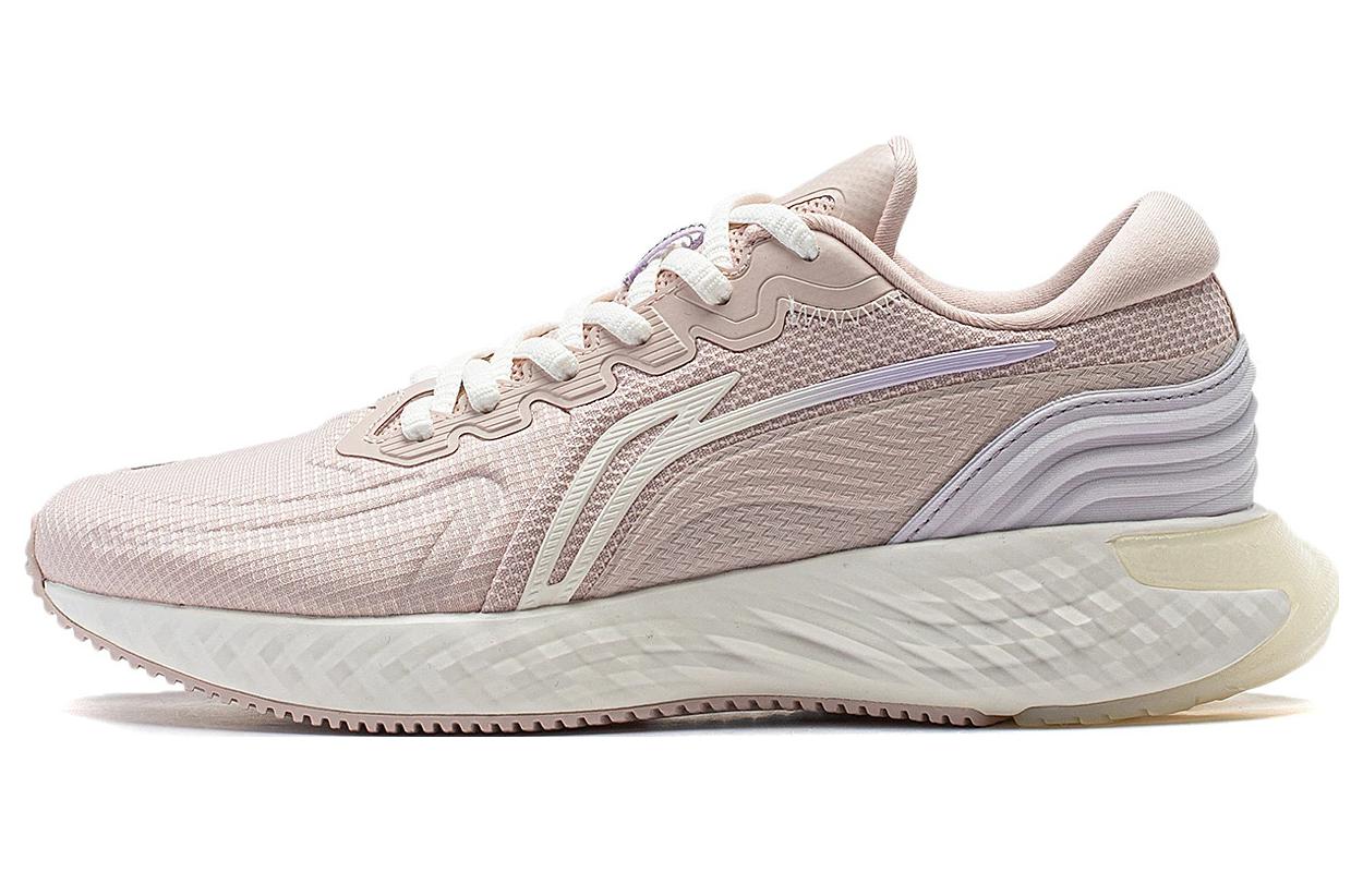 Li Ning Cloud Shield Удобная амортизация Ударопрочные Низкие Беговые Кроссовки Женские Розово-Фиолетовые ARST058-4 35.5