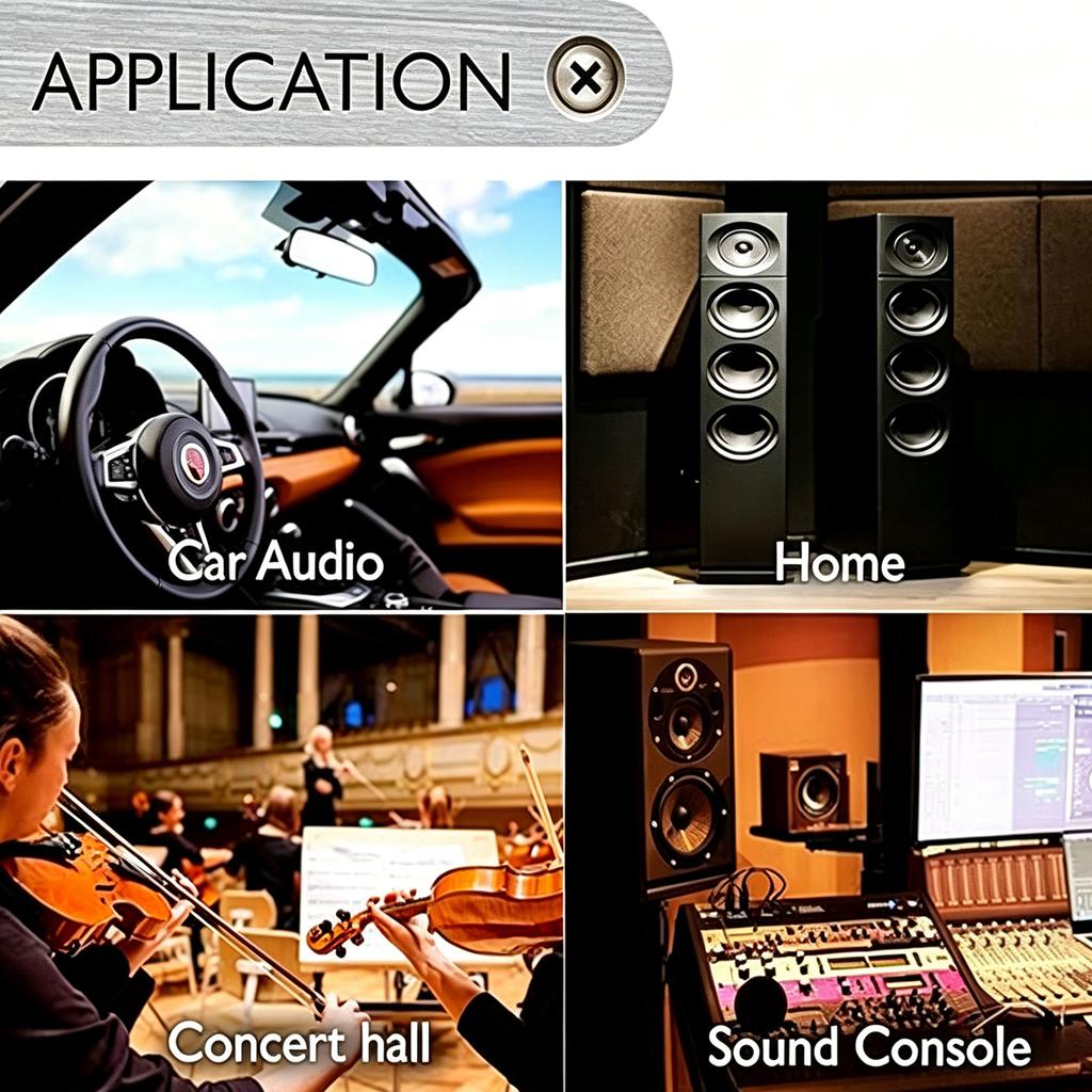 Professional Stereo Amplifier Sound Cable 2 Male To 2 Male Amplifier Cable Sound Cord for Car Speaker Accessories