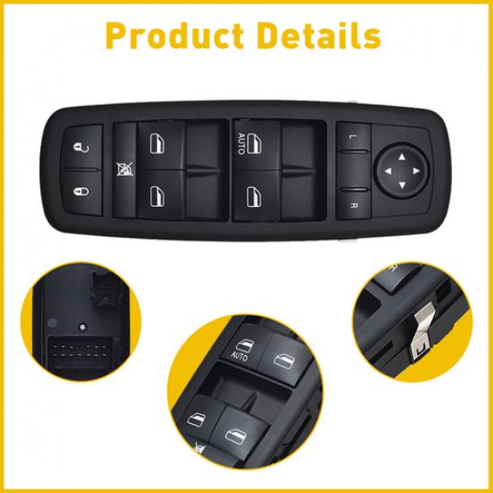 Fit For 2011-2016 Dodge Journey Left Driver Side LH Master Window Switch Control
