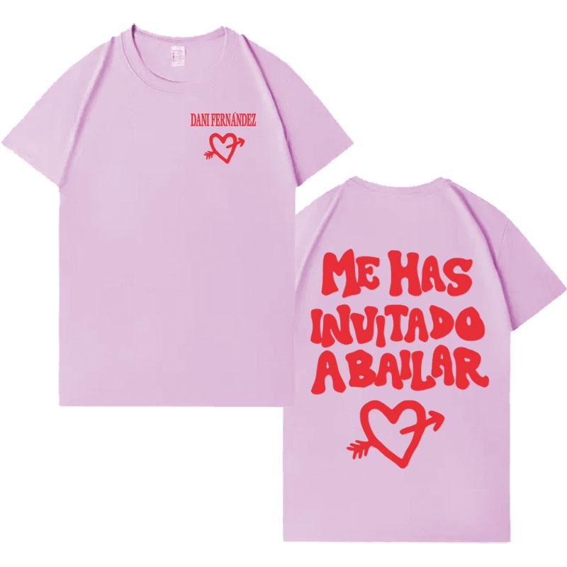 Rapper Dani Fernandez Fashion Print T-shirt Men Women Streetwear Tshirts Summer Casual Y2K Pop Oversized T-shirts Loose Clothing